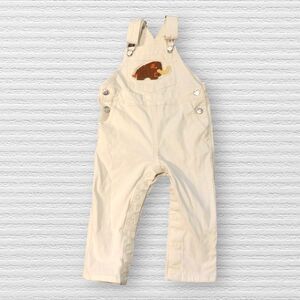 Target Christian Robinson Wooly Mammoth White Overalls